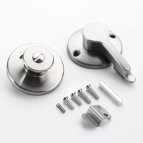 Professional Anti-Corrosion  Public Toilet Door Lock Toilet Partition Hardware  Partition Lock Accessories