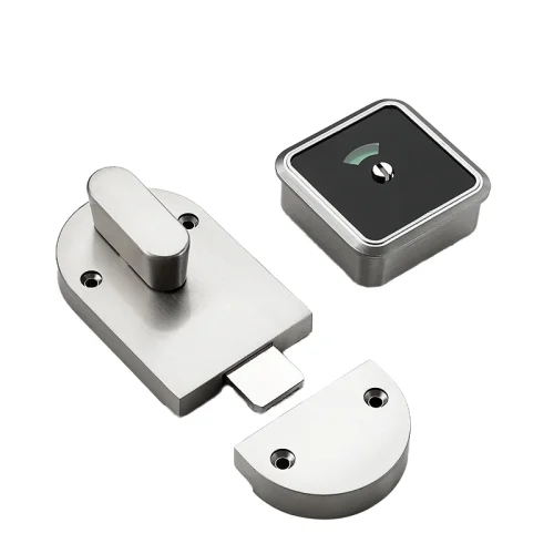 Toilet Partition Hardware Anti-Rust Washroom Partition Door Lock High Corrosion Resistance Bathroom Partition Hardware Lock
