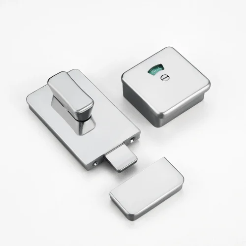 Public Toilet Partition Hardware Accessories Door Lock Toilet Cubicle Indicator Lock Toilet Partition Fitting Door Lock