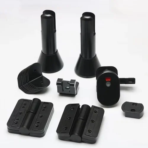 Black Good Quality Thickened Public Toilet Partition Hardware Accessories Public Bathroom Cubicle Fittings Toilet Cubicle Parts