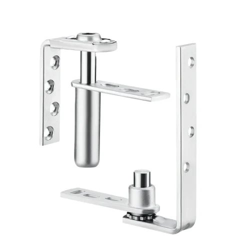 304 Stainless Steel Toilet Partition Hardware Accessories Automatic Rebound Closing Hinge Bathroom Partition Hardware