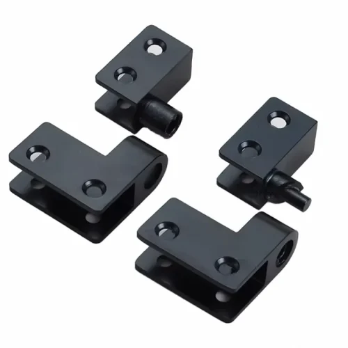 Public Toilet Partition Hardware Accessories 304 Stainless Steel Door Hinge Toilet Heaven and Earth Type Automatic Closing Hinge