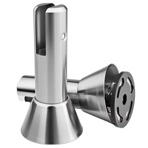 304 Stainless Steel Thickened Public Toilet Partition Bracket Foot Base Bathroom Partition Hardware Accessories