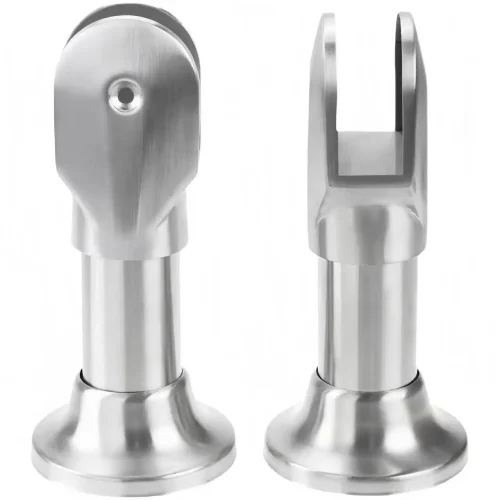 304 Thickened Public Toilet Partition Leg Wallboard Hardware Accessories Foot for Public Toilets