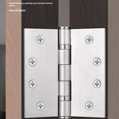 Fashioned Heavy-Duty Wooden Door Hinge Stainless Steel Butt Hinge for Hotels Cabinet Door Casing Hinge Hardware