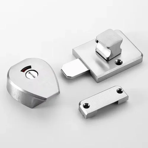 Public Toilet Partition Hardware Lock Professional Anti-Corrosion Toilet Door Corrosion-resistant, High-strength Lock