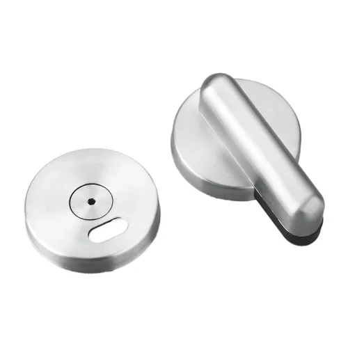 304 Stainless Steel Toilet Partition Hardware for Public Toilets Unmanned Indicator Lock Door for Hotels Bathroom Partition