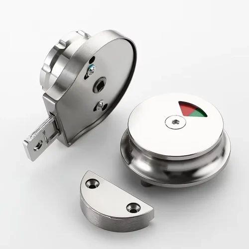 Professional Anti-Corrosion Lock Public Toilet Partition Hardware Accessories with Indicator Door for Toilet Partition Hardware
