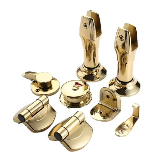 Spring Hinge Public Toilet Automatic Closing Door Partition Hardware Accessories Bathroom Stall Accessories