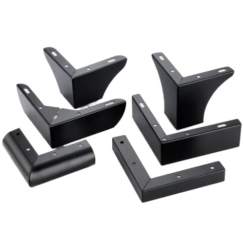 Metal Two-in-One Sofa Coffee Table TV Cabinet Bed and Cabinet Side Legs Iron Furniture Support Feet