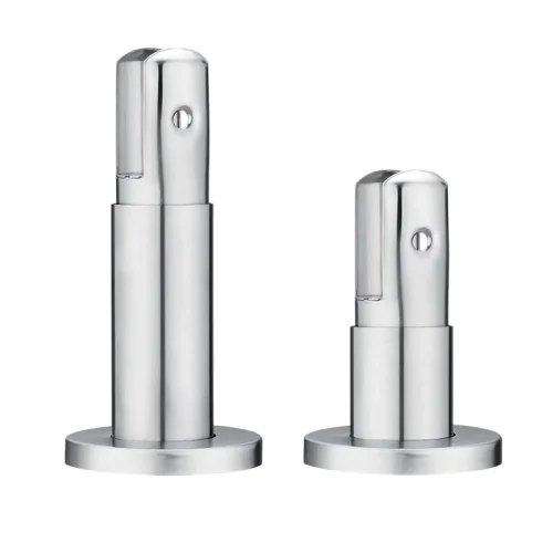 Adjustable 304 Stainless Steel Partition Base for Public Restrooms Toilet Cubicle Partition Supporting Legs