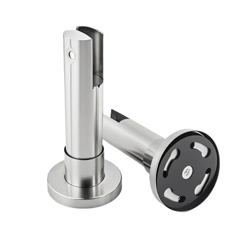 High-Quality 304 Stainless Steel Toilet Partition Hardware Bath Hardware Set Bracket Handle Hinge for Angle Code Schools Office