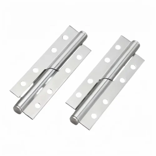 Self-Closing 304 Stainless Steel Hinge Invisible Steel Core Bearing Toilet Partition Hardware Accessories for Public Toilets