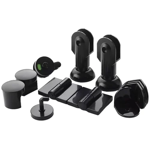 Anticorrosive Strength Nylon Public Restroom High-End Toilet Partition Hardware  Public Professional Anti-Corrosion