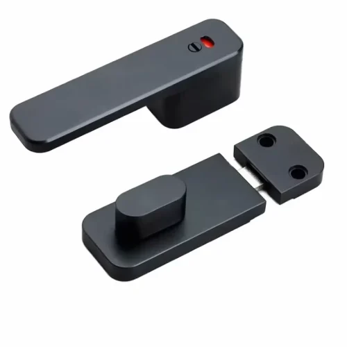 High-quality Corrosion-Resistant Aluminum Alloy Lock Material Professional Public Toilet Partition Hardware Lock Accessories