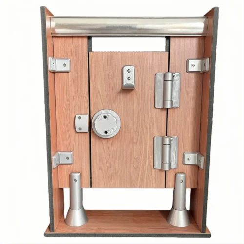 Professional Anti-Corrosion Toilet Partition Hardware Heavy-Duty Aluminum Alloy for Commercial Restroom Partition Hardware