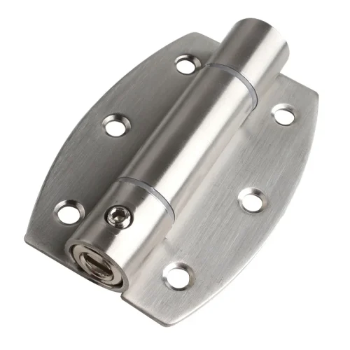 High-qualitly 304 Stainless Steel Thickened Spring Hinge Bathroom Partition Hardware Self-Closing Door Hinge