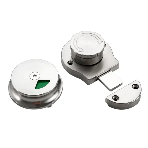 Public Toilet Partition Hardware Lock  Accessories  Door Lock Latch with Unmanned Indicator Toilet Partition Door Lock Buckle